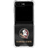 Florida State University Black Jersey Galaxy Z Flip6 Clear Case